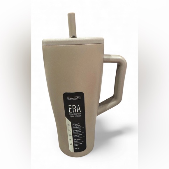 BRUMATE Other - BruMate Era 30oz 100% Leakproof Straw
Tumbler - Mocha